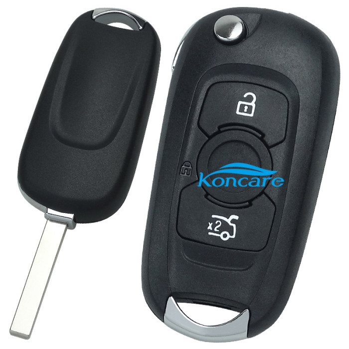 For Opel 3 button flip remote key with 434mhz with PCF7961EHITAG2 46chip