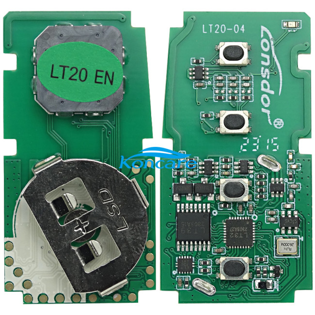 Lonsdor remote key , the PCB number is 0020 7930 2110 0010