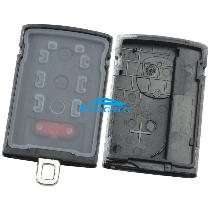 3+1button remote Key Shell without blade