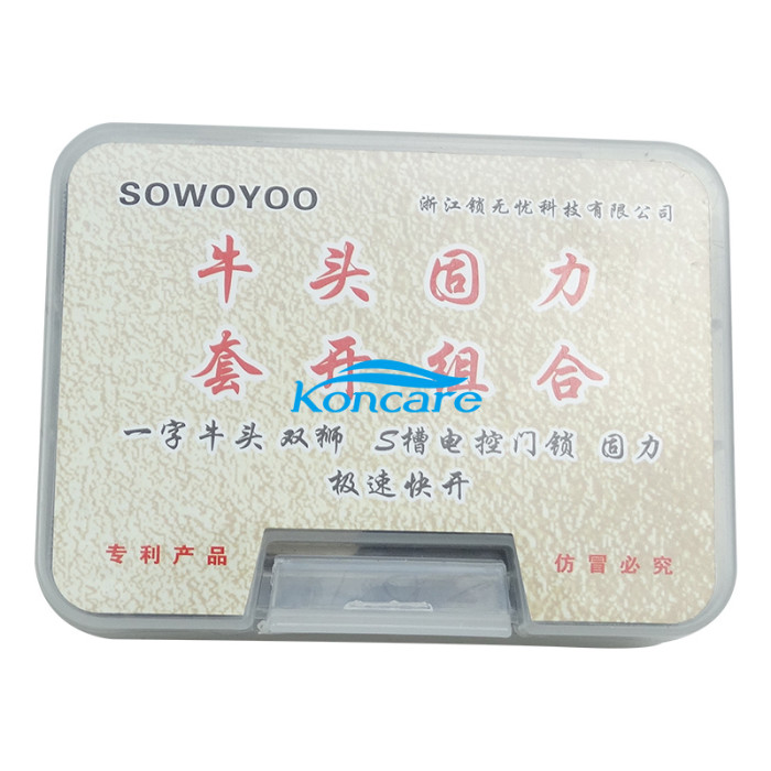 SOWOYOO 48-in-1 master key set Used for padlock repair