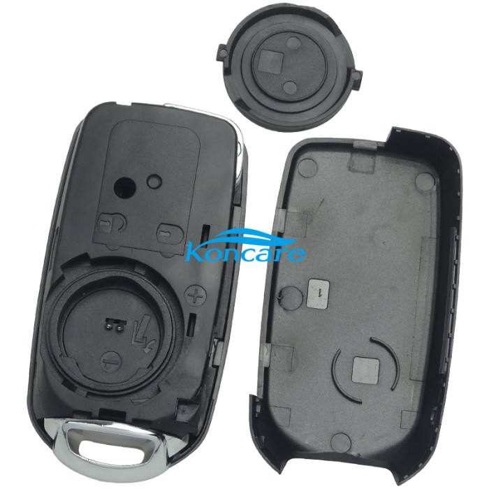 For Fiat Egea 500X TIPO 3 button flip remote key 434mhz with electronic MQB 48 chip Megamos AES 48 & SIP22