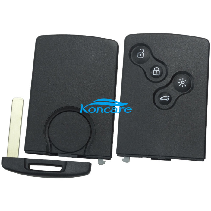 For Renault Megane III, 4 button keyless 7952 chip-434mhz no logo
