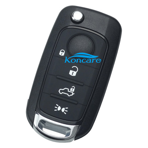 4 button flip remote key blank with SIP22 without logo