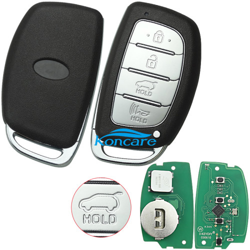 KEYDIY Remote key 4 button ZB33-4 smart key for KDX2 and KD MAX