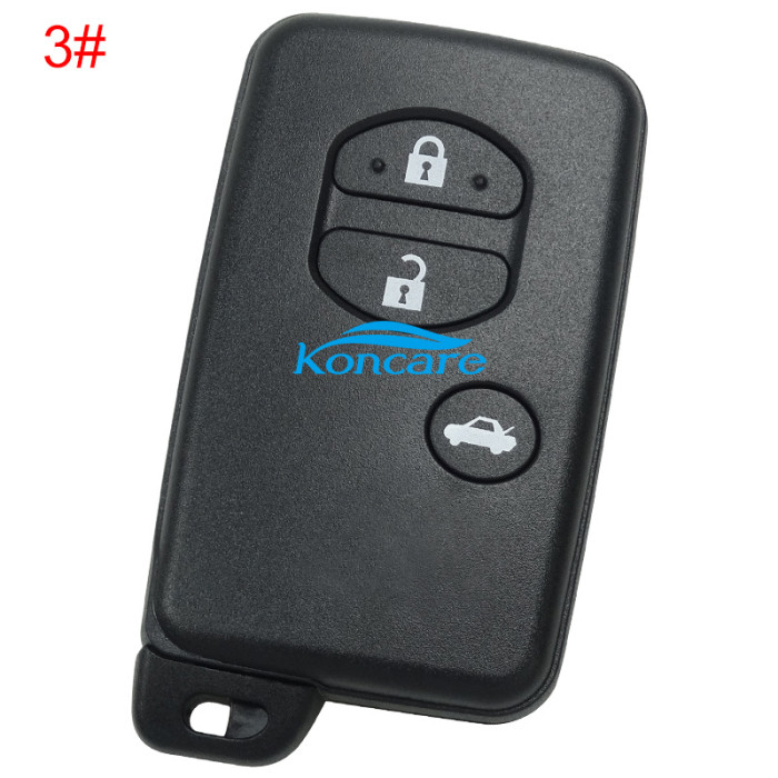 KEYDIY TDB03-3 TDB03-4 TDB03-3 TDB03-4 KD Smart Key Universal Remote Control With Toyota 4D chip ,please choose the key shell