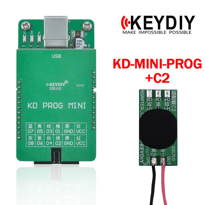 Keydiy key masters toolkit Including KD-MAX+KD-MATE+KD-MINI-PROG+C2 ADAPTER
