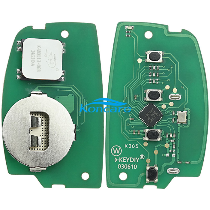 KEYDIY Remote key 4 button ZB33-4 smart key for KDX2 and KD MAX