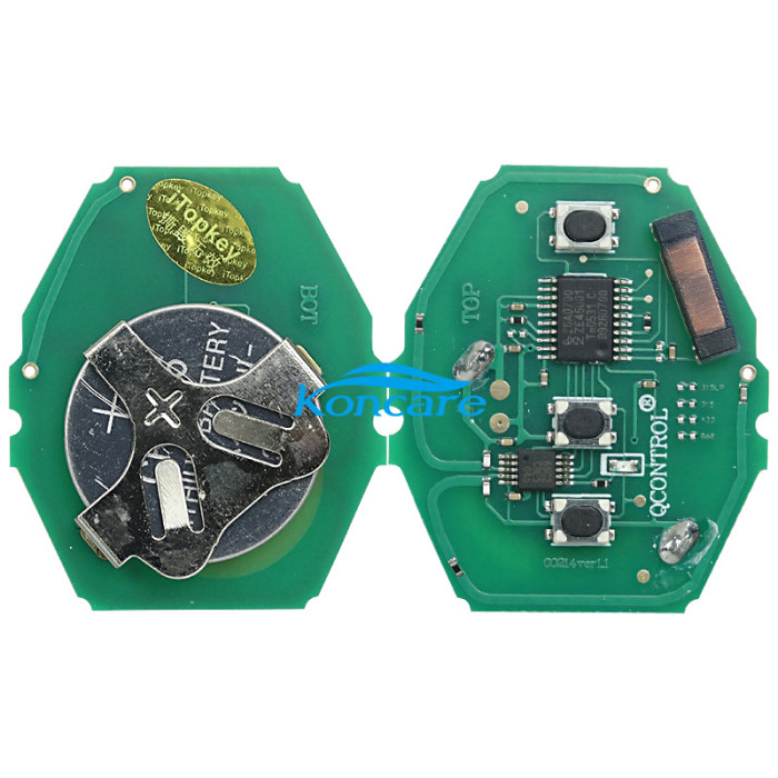 For BMW 5 Series CAS2 systerm remote 3 button with 315/315-LPmhz/433MHZ/868mhz with electric 46 PCF7945/7935(HITAG2) chip which frequency you choose?
