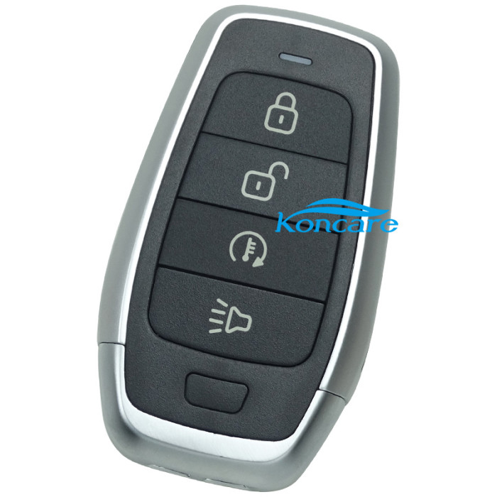 For AUTEL MAXIIM IKEY Standard Style IKEYAT004DL 4 Buttons Independent Smart Key (Remote Start/ Panic)
