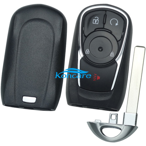 Free shipping For Buick 3+1 button remote key blank