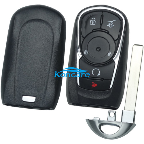 For Buick 5+1 button keyless remote key blank