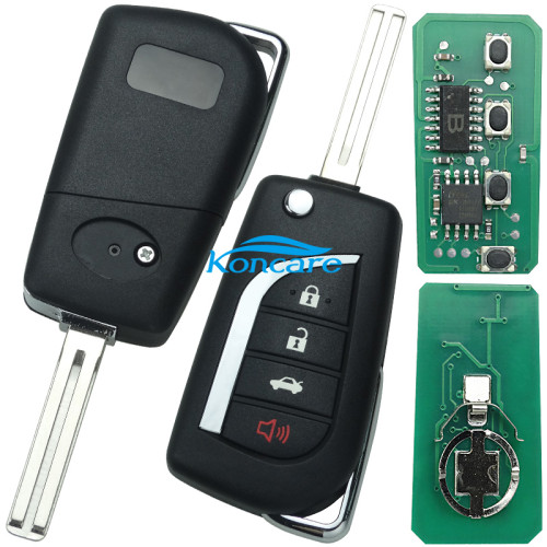2018-2022 for Toyota Camry 4-Button/3 button Flip Key / PN: 89070-06790 FCC ID : HYQ12BFB/ H Chip 314Mhz