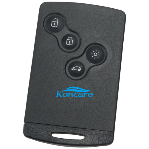 4 button remote key blank without logo