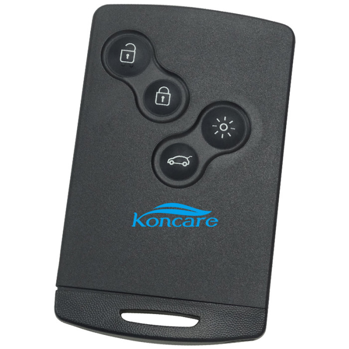 4 button remote key blank without logo