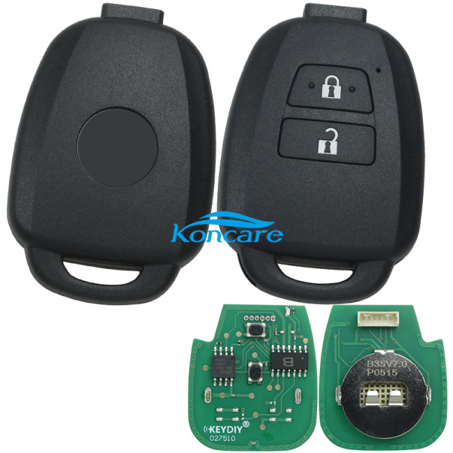 KEYDIY Remote 2 button new B34-2 for KDX2 and KD MAX