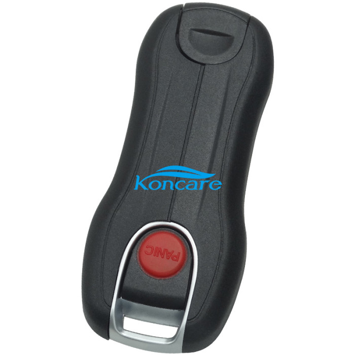 3 button remote key blank with emmergency key blade