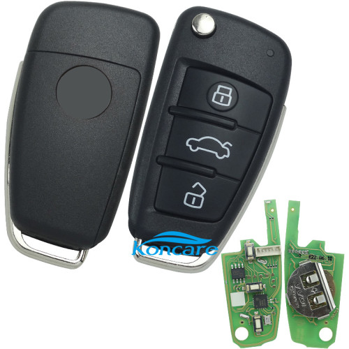 Xhorse VVDI Remote Key A6L Q7 Type 3 button Universal Remote Key XKA600EN