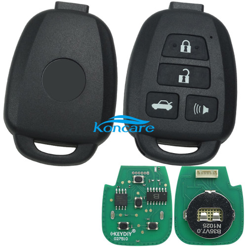 DIYremote-B34C KEYDIY Remote 4 button new B34-4 for KDX2 and KD MAX