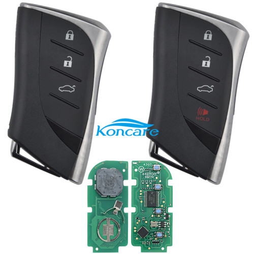 KEYDIY TDB02 KD Smart Key Universal Remote Control With Toyota 4D chip