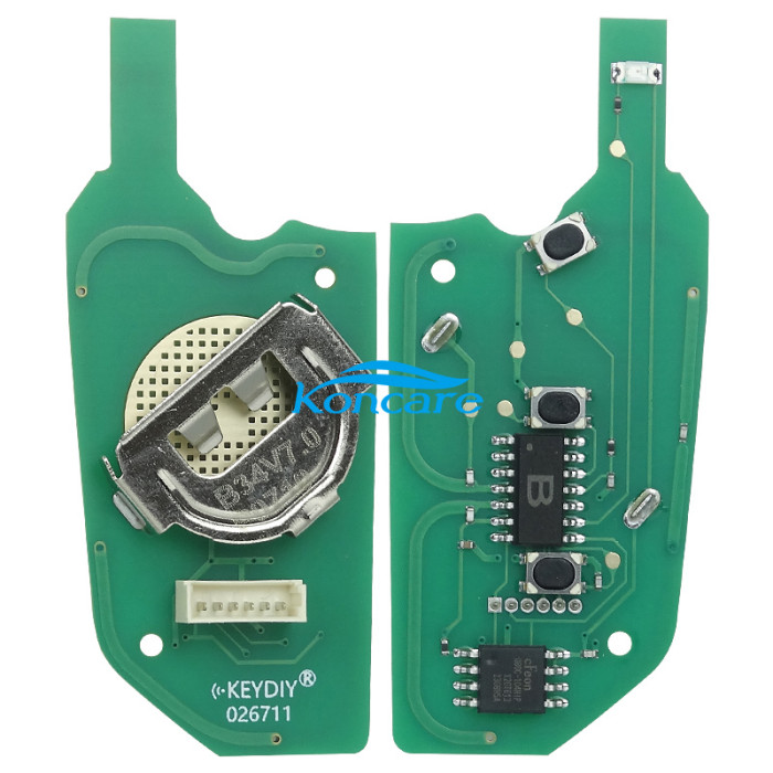 KEYDIY Remote 3 button new B34 for KDX2 and KD MAX