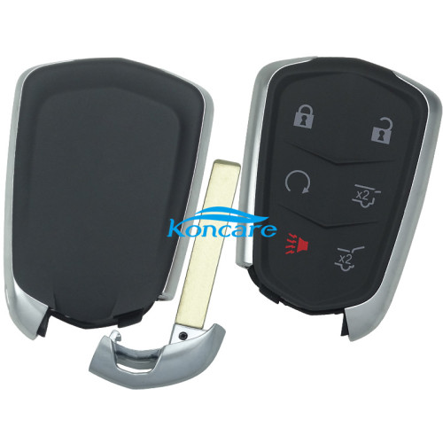 5+1 button remote key shell with blade