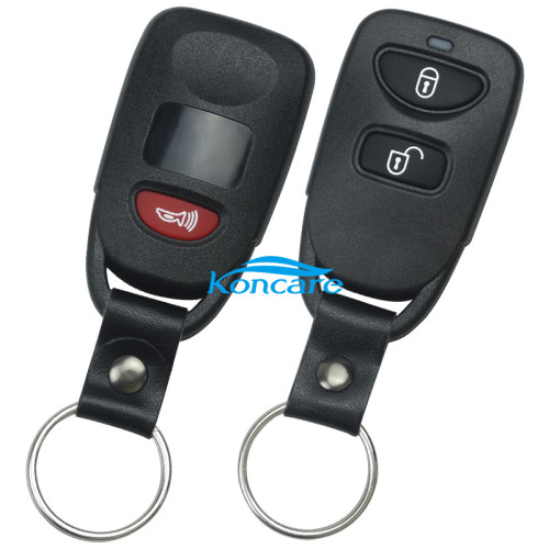 For Hyundai remote key blank with 2+1 button with Battery Holder