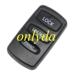 For Mitsubishi 3 button remote key with 314MHZ FCC ID:HYQ12ABA