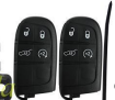 Free shipping Original Smart Jeep 4 button remote key with 434MHZ with PCF7953M chip