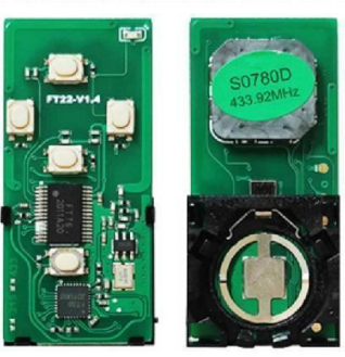 For Subaru 2013-2014 smart board key remote ,pcb is FT22-S0780D , used for Forester(2009-2012), Impreza(2007-2014),Legacy(2012-2014)