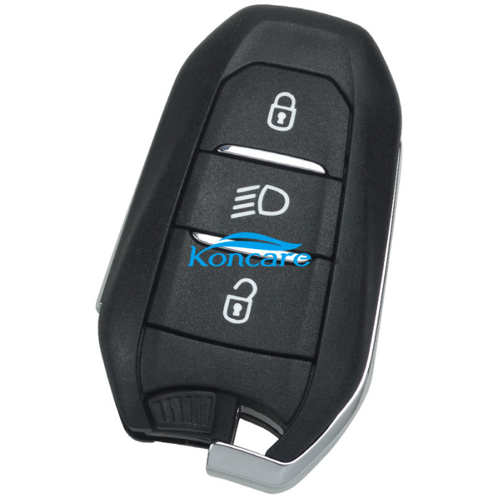 For Peugeot 3 button remote key with 434mhz/315mhz with HITAG AES（4Achip) ,pls choose mhz