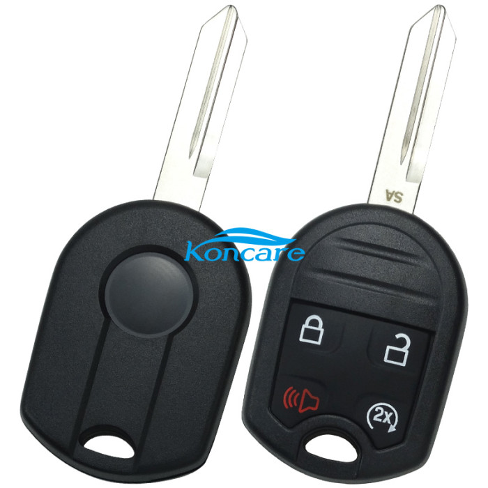For Ford 4 button remote key with 315mhz/434mhz