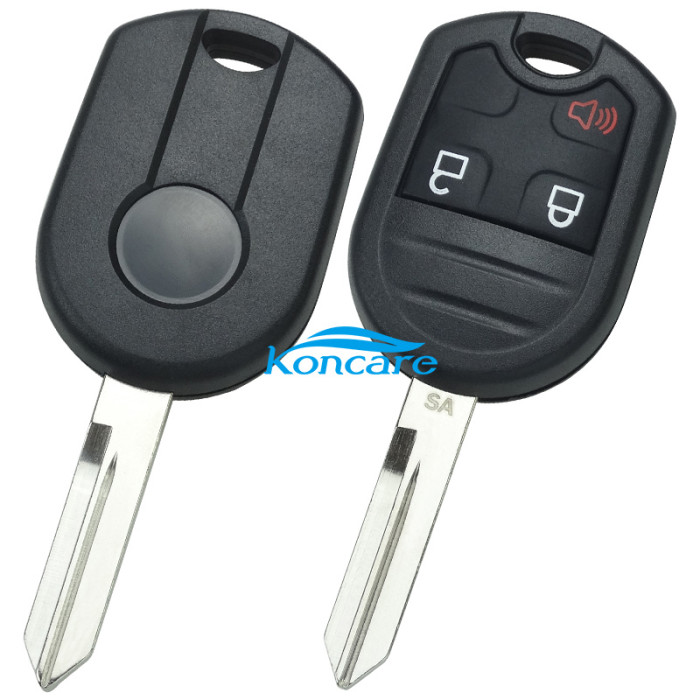 For Ford 3 button remote key with 315mhz/434mhz without chip