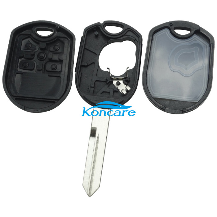 4 button remote key blank with FO38 blade