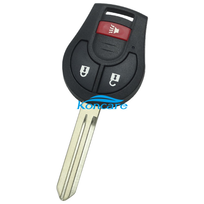 For Nissan 2+1 button remote key blank