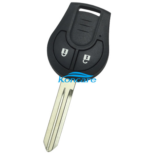 For Nissan 2 button remote key blank