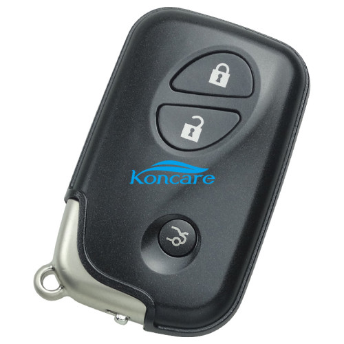 For Lexus 3 button remote key shell
