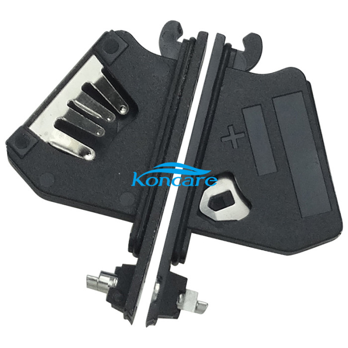 3 button remote key blank with Sip22 blade black color, The logo position is bright