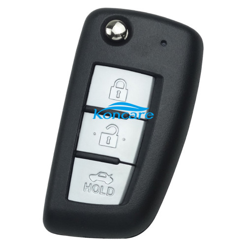For nissan 3 button remote key blank without badge