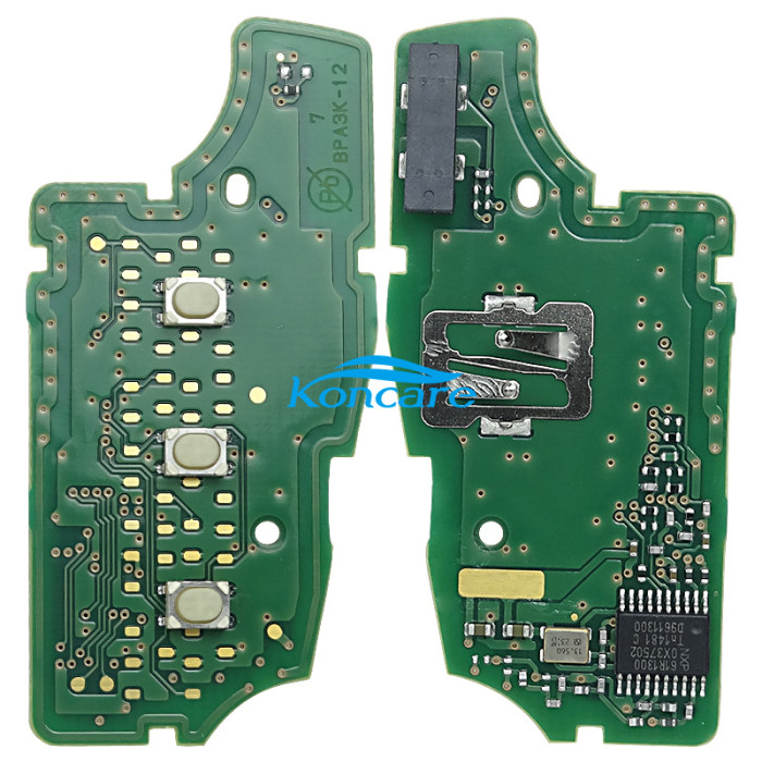 original Nissan 3 Button remote Chip PCF7961M / HITAG AES / 4A CHIP-434MHZ FSK CMIIT ID:2013DJ6139 FCCID:CWTWB1G767 Model:TWB1G767 IC:1788D-FWB1G767