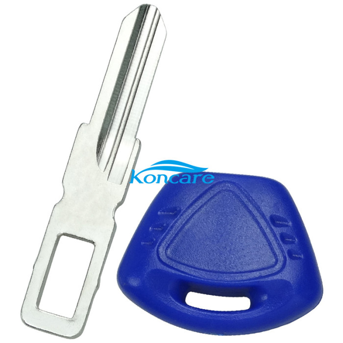 For Triumph Motorcycle key with right blade (Blue)