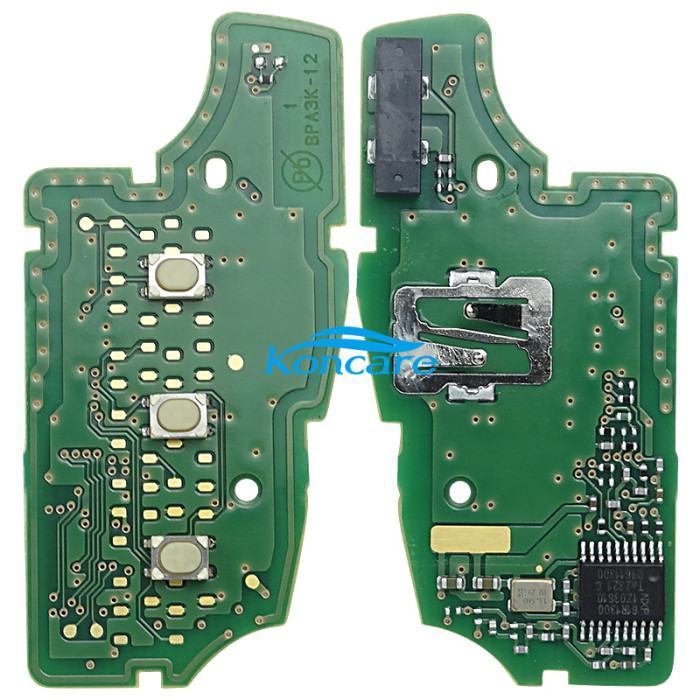 For Original Mitsubishi 3 Button remote Chip PCF7961M / HITAG AES / 4A CHIP-434MHZ FSK CMIIT ID:2013DJ6139 FCCID:CWTWB1G767 Model:TWB1G767 IC:1788D-FWB1G767