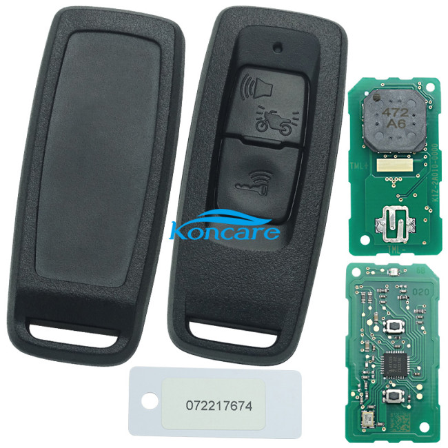 For Honda motor 2 button smart remote FSK with 433.92mhz , with 47chip