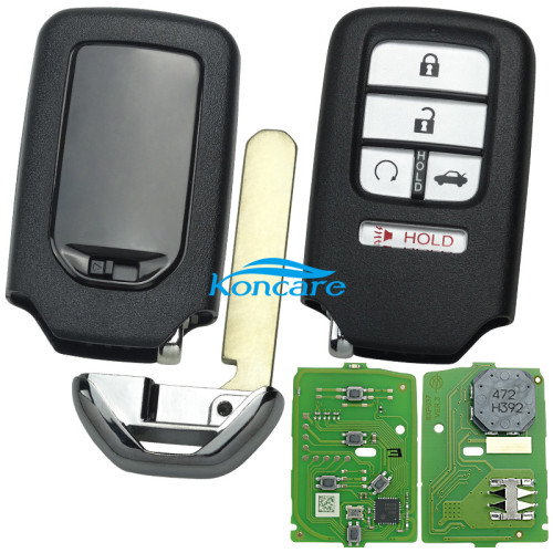 Xhorser XZBT44EN for honda 5 button Vvdi smart remote key, pls choose button