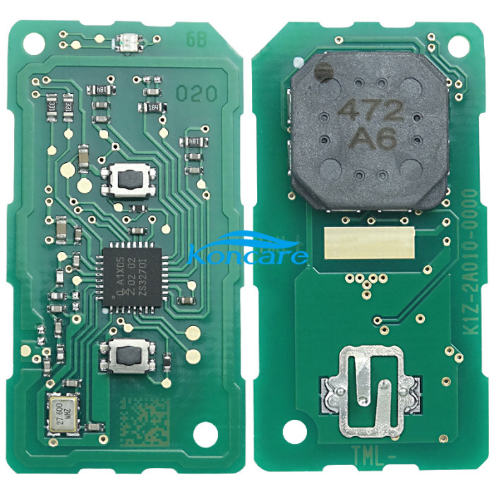 For Honda motor 2 button smart remote FSK with 433.92mhz , with 47chip