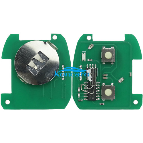 For Ssangyong remote key with 4D60 chip with 315mhz/ 433.92mhz/447mhz , pls choose frequency