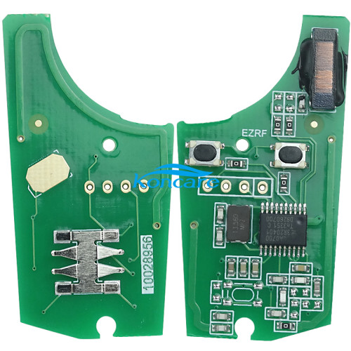For OPEL VAUXHALL and ASTRA H Opel remote 434mhz -7941 chip （ round logo place on the back ）