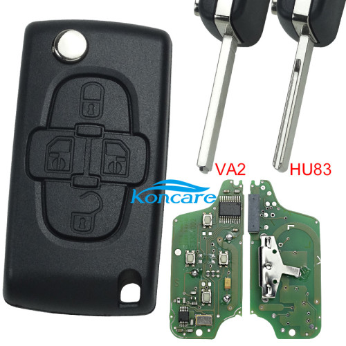 Original CE0523 CIRCUIT PEUGEOT 807/1007 4BUTTON FSK 433MHZ with aftermarket shell Electronique pour PEUGEOT 807 1007 Clé 4 boutons OEM PCB+aftermarket shell Condition: Refurbished