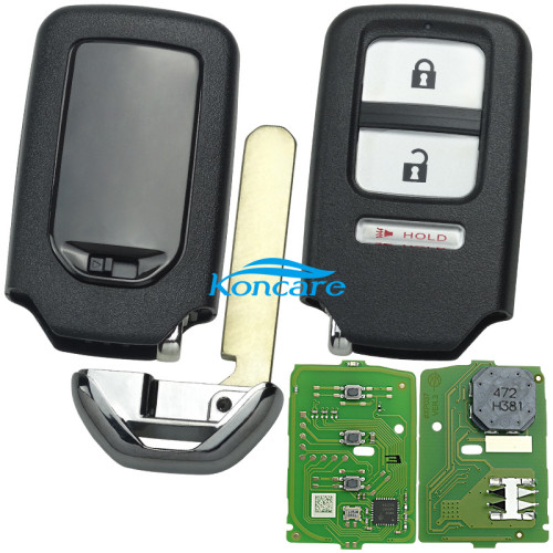 Xhorser XZBT41EN for honda 3 button Vvdi smart remote key