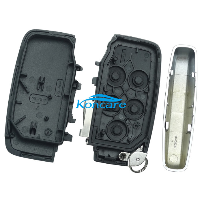 For Landrover smart key 4+1 button 315MHZ /433 MHZ with 7945 chip changeable ID Range Rover Sport, Vogue, Evoque, Velar 2010+ FCC ID: KOBJTF10A 5E0U402479