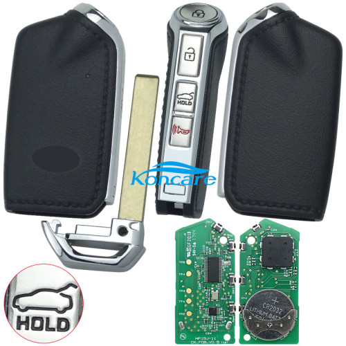 Original Kia 4 button remote key with 433.92mhz with 47 chip button on the side CK:J5010 or J6000